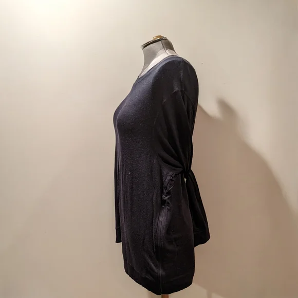 Matty M Midnight Blue Long Sleeve Cozy Top Size XXL - Picture 3 of 6